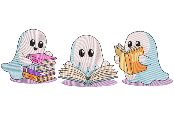 Bookish Ghosts Embroidery Review for Boutique Apparel
