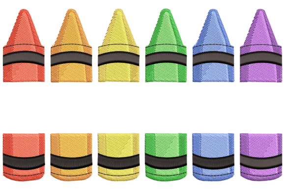 Color Crayons Embroidery Review