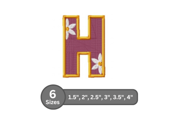 Daisy Joy Alphabet - H Review for Seasonal Designs