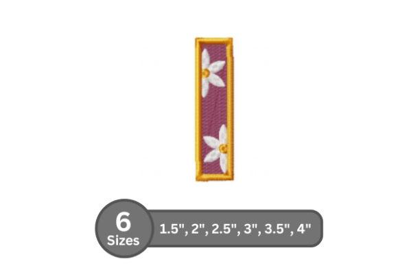 Daisy Joy Alphabet - I: A Designer’s Review for Craft Fair Success