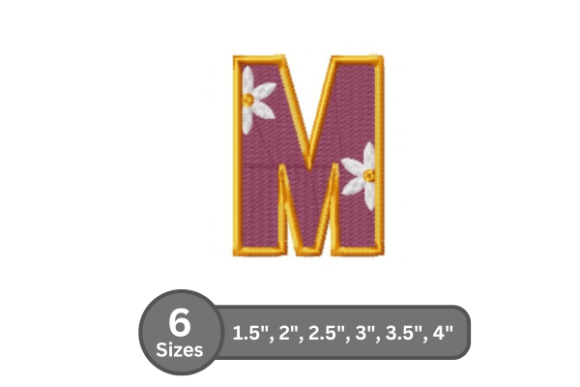 Daisy Joy Alphabet -M: A Designer’s Review for Small Business Merch