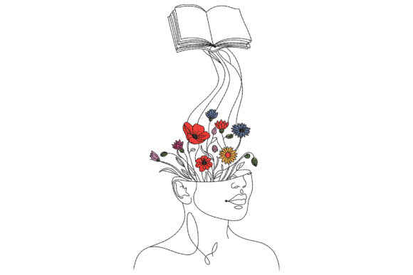 Floral Book Mind Embroidery Design Review