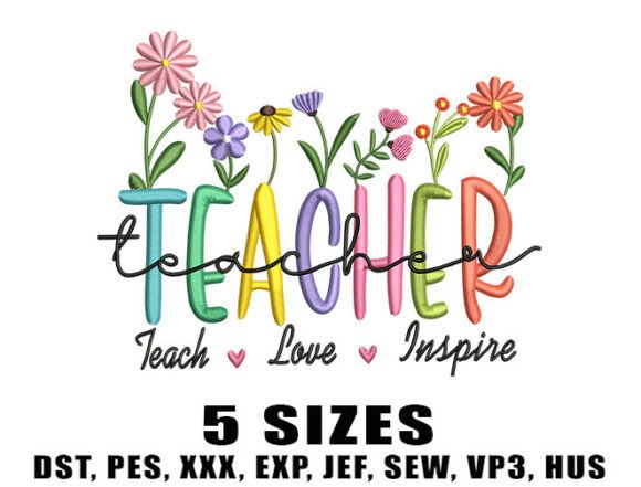 Floral Teacher Life: A Seasonal Embroidery Review
