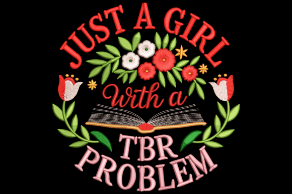 Just a Girl with a TBR Problem: Embroidery Review