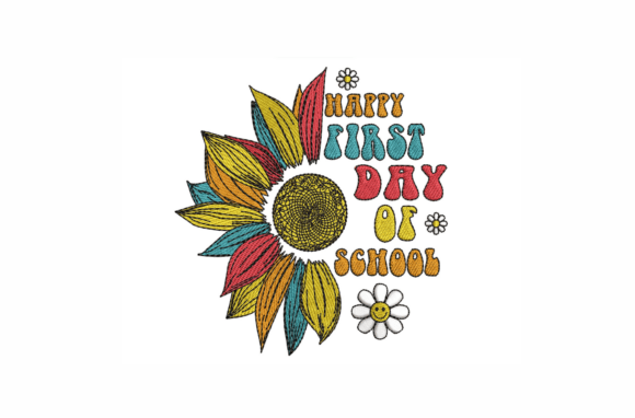My First Day of School Embroidery Review