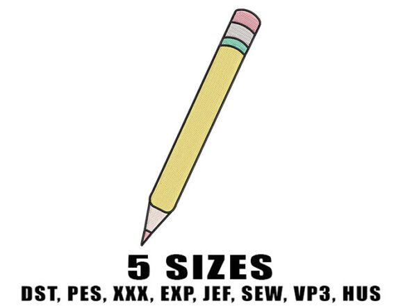 Pencil School Embroidery Designs Review