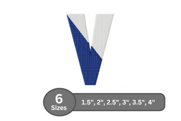 Review: Twin Fill Alphabet - V for Handmade Projects