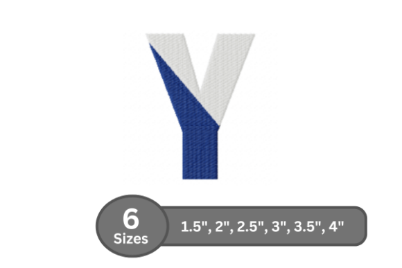 Review: Twin Fill Alphabet - Y Embroidery Design