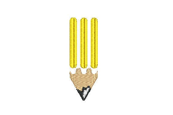 Stylized Pencil Embroidery Design Review
