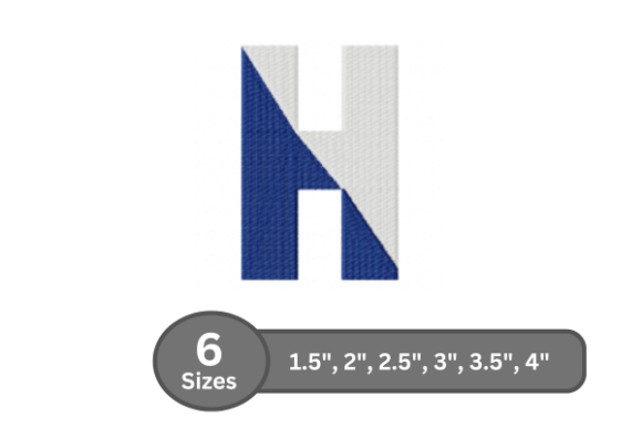 Twin Fill Alphabet -H Embroidery Review