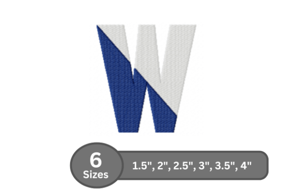 Twin Fill Alphabet - W Review for Boutique Apparel